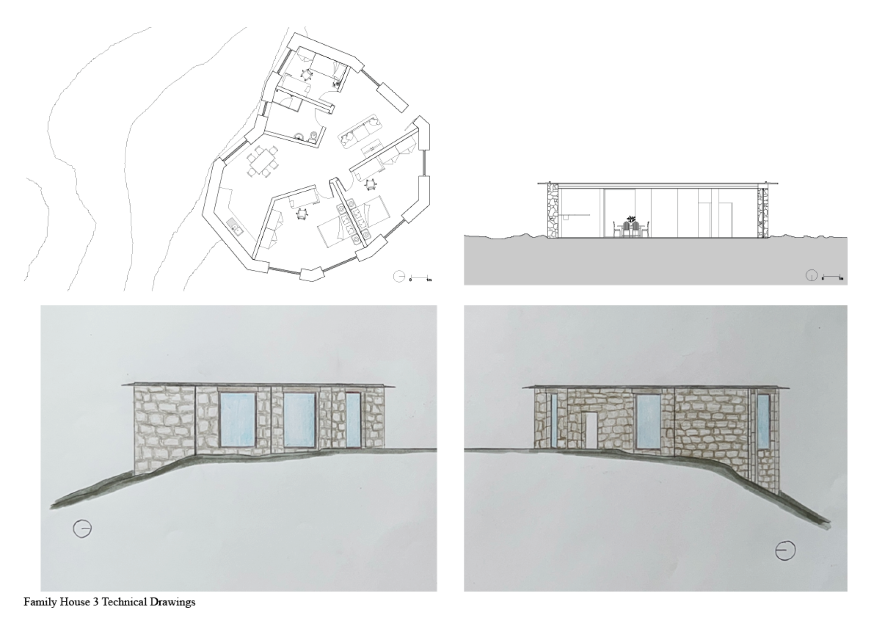 Family House 3 Technical Designs